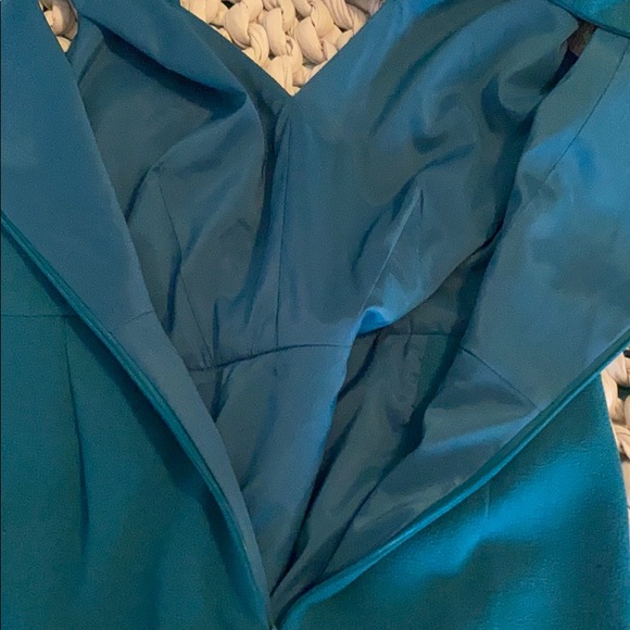 Rachel Zoe Teal Tulip-hem dress - Picture 8 of 8